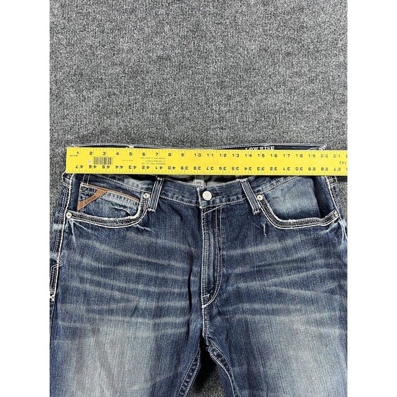 Ariat Jeans Mens 40x32 Blue M4 Low Rise Boot Relaxed Fit Bootcut Denim Western - Picture 7 of 16